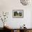 Roadside Cottage-Currier & Ives-Framed Giclee Print displayed on a wall