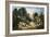 Roadside Cottage-Currier & Ives-Framed Giclee Print