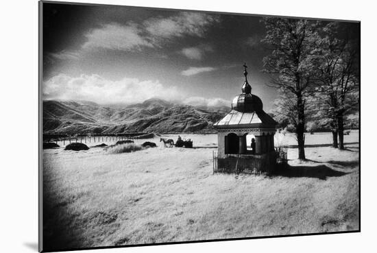 Roadside Shrine, Entrance to the Carpathian Mountains, Romania-Simon Marsden-Mounted Giclee Print