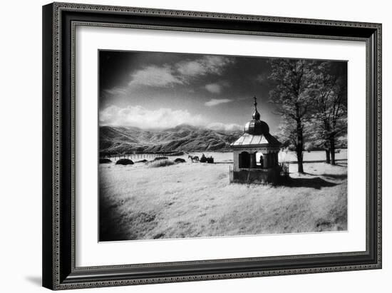 Roadside Shrine, Entrance to the Carpathian Mountains, Romania-Simon Marsden-Framed Giclee Print