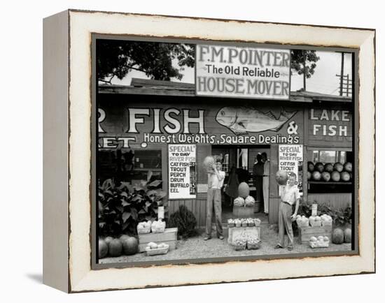 Roadside Stand Near Birmingham, Alabama-null-Framed Premier Image Canvas