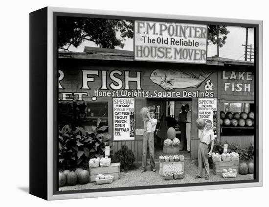 Roadside Stand Near Birmingham, Alabama-null-Framed Premier Image Canvas