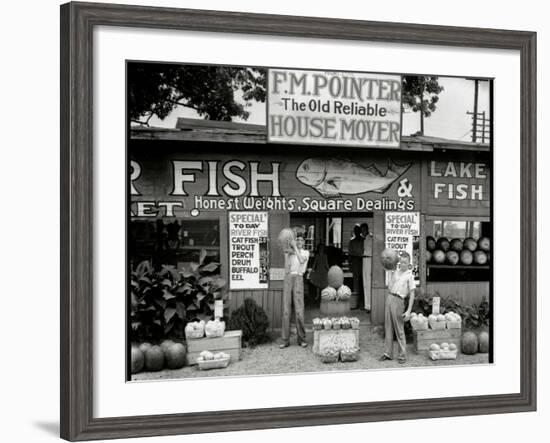 Roadside Stand Near Birmingham, Alabama-null-Framed Photographic Print