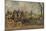 'Roadsters, New London Union Coach', c1840, (1929)-Charles Hunt-Mounted Giclee Print