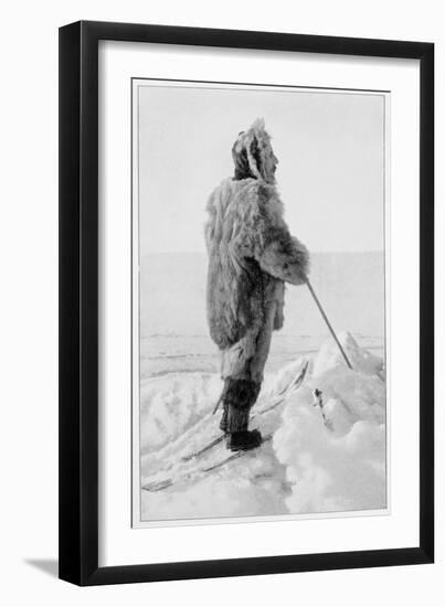 Roald Amundsen in polar kit, Antarctica, 1911-1912-Unknown-Framed Giclee Print