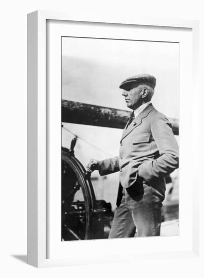 Roald Amundsen, Norwegian Explorer-Science Source-Framed Giclee Print