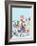 Roald Dahl Characters Reading-Quentin Blake-Framed Art Print