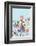 Roald Dahl Characters Reading-Quentin Blake-Framed Art Print