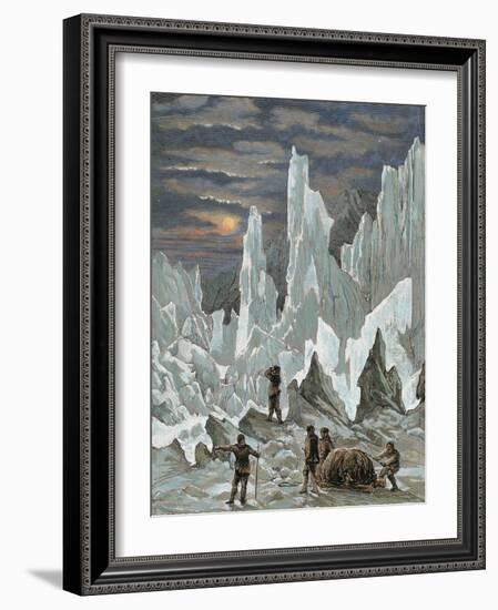 Roald Engebrecht Amundsen (Borge, 1872, in the Arctic, 1928). Norwegian Explorer by Hildibrand-Prisma Archivo-Framed Photographic Print