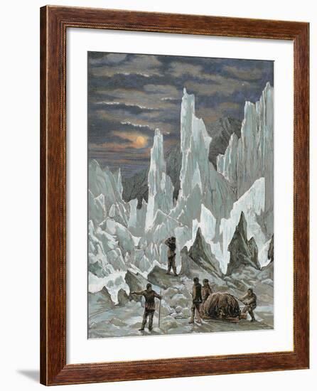 Roald Engebrecht Amundsen (Borge, 1872, in the Arctic, 1928). Norwegian Explorer by Hildibrand-Prisma Archivo-Framed Photographic Print