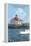 Roanoke Marshes Lighthouse - Outer Banks, North Carolina-Lantern Press-Framed Stretched Canvas