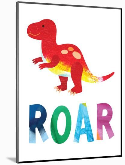 Roar Dino-Jennifer McCully-Mounted Art Print