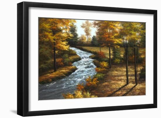 Roaring Brook-Diane Romanello-Framed Art Print