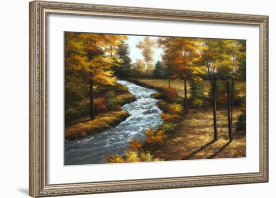 Roaring Brook-Diane Romanello-Framed Art Print