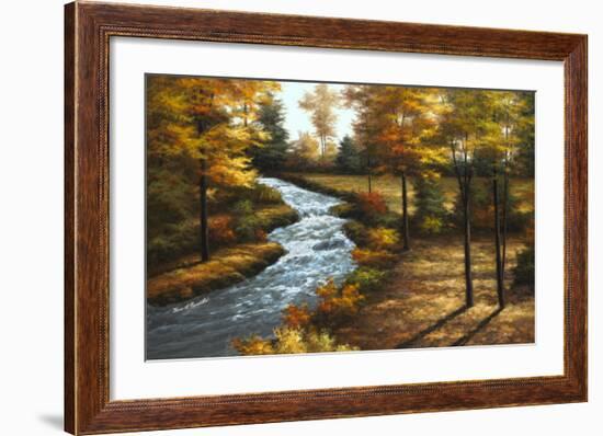 Roaring Brook-Diane Romanello-Framed Art Print