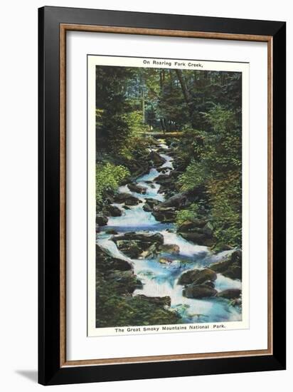 Roaring Fork Creek-null-Framed Art Print