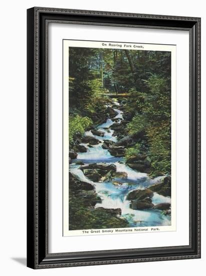 Roaring Fork Creek-null-Framed Art Print