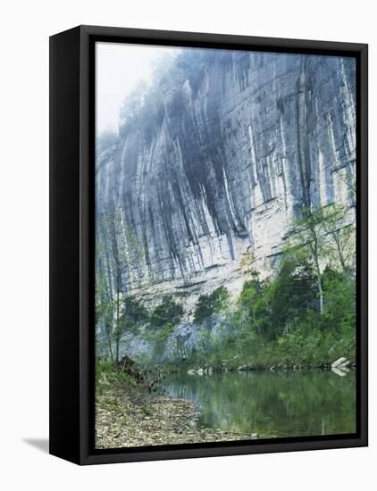 Roark Bluff, Buffalo National River, Arkansas, USA-Charles Gurche-Framed Premier Image Canvas