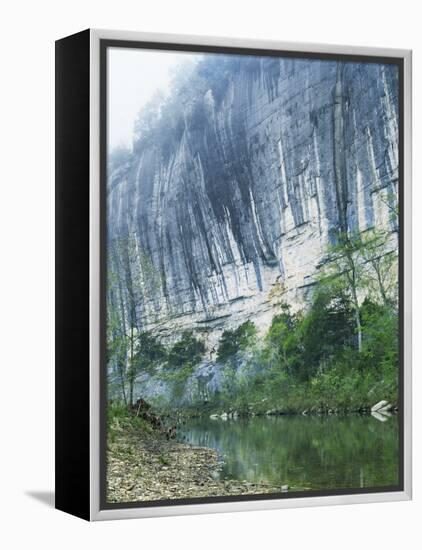 Roark Bluff, Buffalo National River, Arkansas, USA-Charles Gurche-Framed Premier Image Canvas