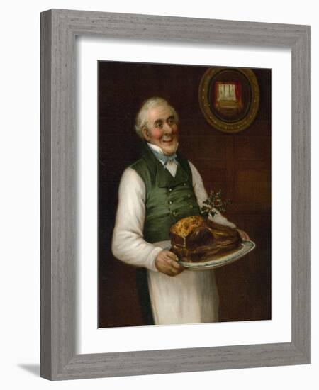 'Roast Beef of Old England'-English School-Framed Giclee Print