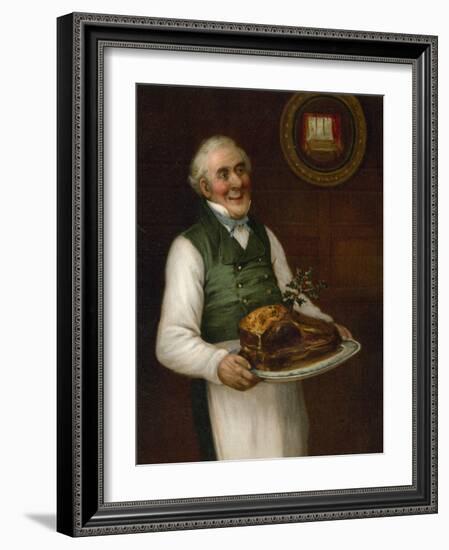 'Roast Beef of Old England'-English School-Framed Giclee Print