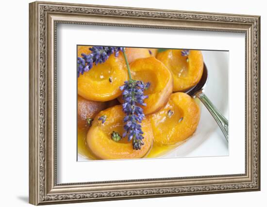 Roasted Apricots with Lavender, Detail-C. Nidhoff-Lang-Framed Photographic Print