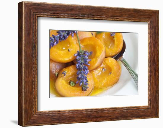 Roasted Apricots with Lavender, Detail-C. Nidhoff-Lang-Framed Photographic Print