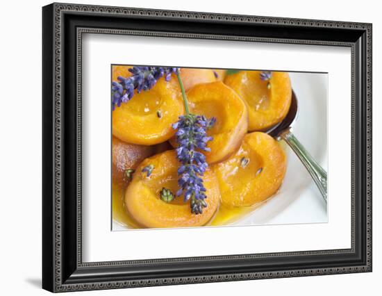 Roasted Apricots with Lavender, Detail-C. Nidhoff-Lang-Framed Photographic Print