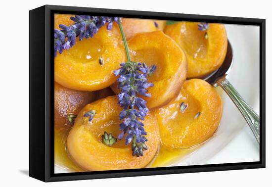 Roasted Apricots with Lavender, Detail-C. Nidhoff-Lang-Framed Premier Image Canvas
