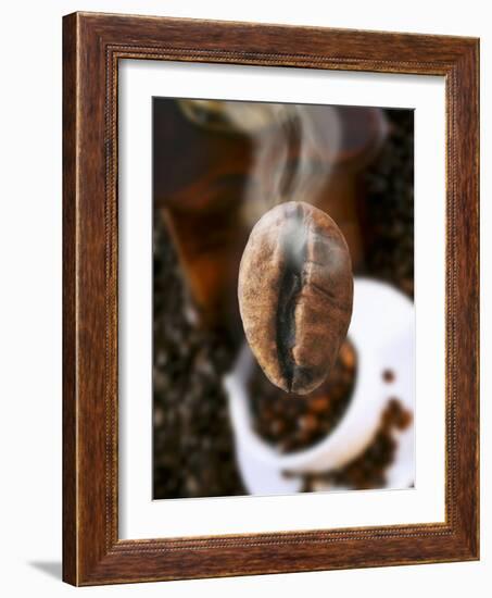 Roasted Coffee Bean (Steaming)-Dieter Heinemann-Framed Photographic Print