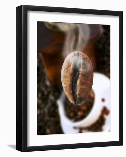 Roasted Coffee Bean (Steaming)-Dieter Heinemann-Framed Photographic Print