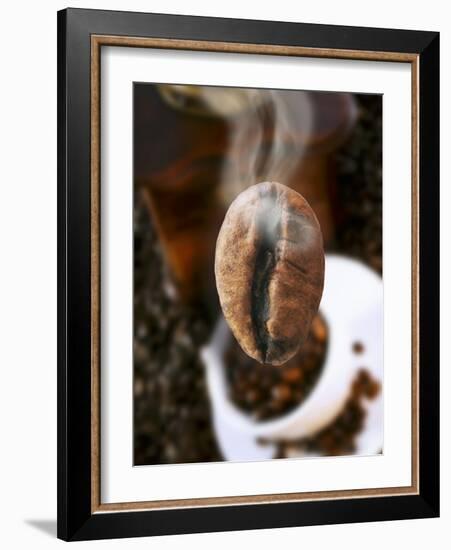Roasted Coffee Bean (Steaming)-Dieter Heinemann-Framed Photographic Print
