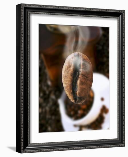 Roasted Coffee Bean (Steaming)-Dieter Heinemann-Framed Photographic Print