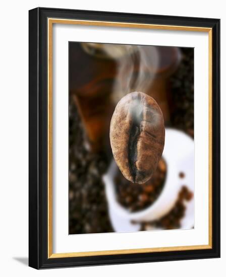 Roasted Coffee Bean (Steaming)-Dieter Heinemann-Framed Photographic Print