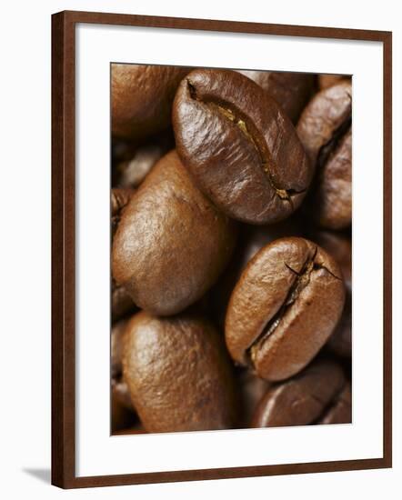 Roasted Coffee Beans-Michael Löffler-Framed Photographic Print