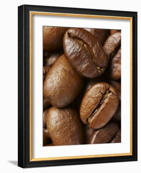 Roasted Coffee Beans-Michael Löffler-Framed Photographic Print