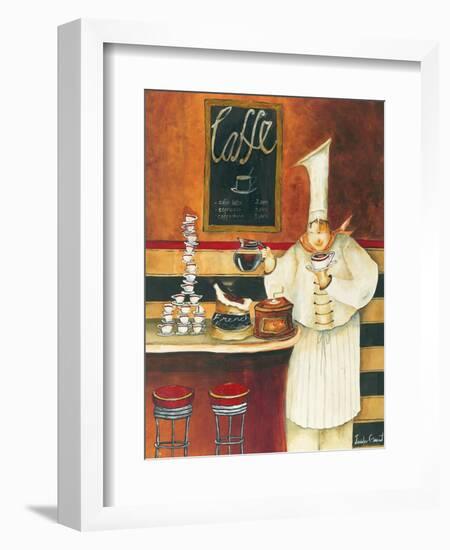 Roasting Pierre-Jennifer Garant-Framed Premium Giclee Print