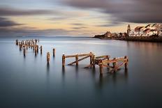 West Pier Pano-Rob Cherry-Framed Giclee Print