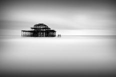 West Pier Pano-Rob Cherry-Framed Giclee Print