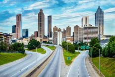 Atlanta Downtown Skyline-Rob Hainer-Framed Photographic Print