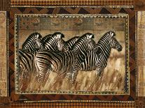 Zebras-Rob Hefferan-Art Print