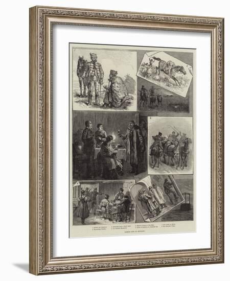 Robber Life in Hungary-null-Framed Premium Giclee Print