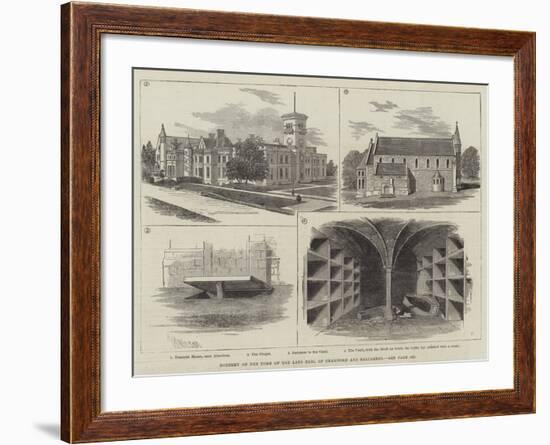 Robbery of the Tomb of the Late Earl of Crawford and Balcarres-Thomas Harrington Wilson-Framed Giclee Print