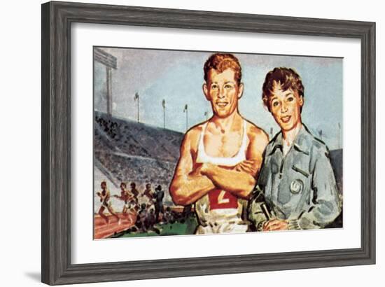 Robbie Brightwell and Ann Packer-McConnell-Framed Giclee Print