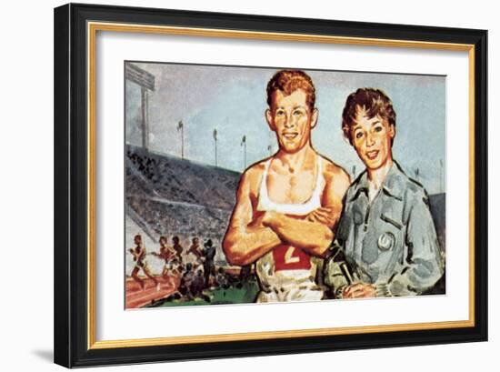 Robbie Brightwell and Ann Packer-McConnell-Framed Giclee Print