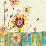 Floppy Bunny - Yellow Flowers-Robbin Rawlings-Art Print