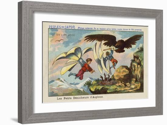 Robbing an Eagle's Nest in the Year 2000-null-Framed Giclee Print