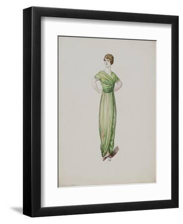 Robe mousseline verte sale