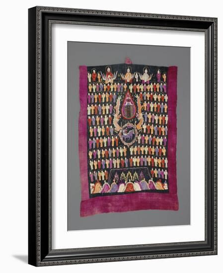 Robe de prêtre taoïste (d'une secte populaire)-null-Framed Giclee Print