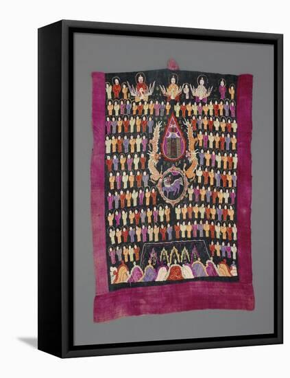 Robe de prêtre taoïste (d'une secte populaire)-null-Framed Premier Image Canvas